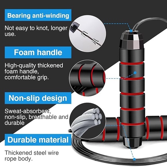 Weighted Jump Rope - Picture 3 of 5